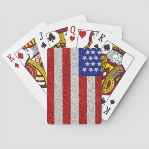 Vintage American Flag Playing Cards Spielkarten