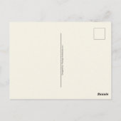 Vintage American Flag Statue of Liberty Blank Postkarte (Rückseite)