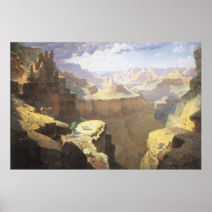 Vintage American West Art, Grand Canyon von Leigh Poster