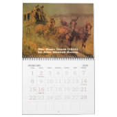 Vintage American West Cowboys, Western der Bildend Kalender (Feb 2026)