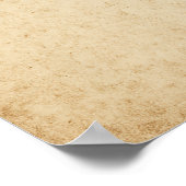 Vintage American Zia Symbol – Distressed Southwest Poster (Ecke)