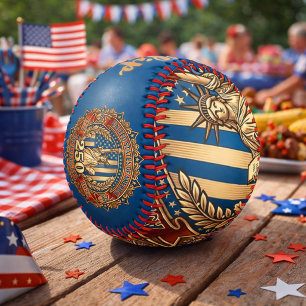 Vintage-Americana 250-Jahr-Jubiläumsfeier Baseball