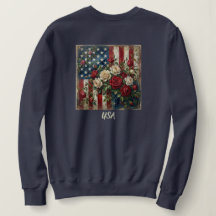 Vintage-Americana-Rose-&-Flag-T-Shirt