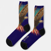 Vintage Americana Socken (Linkes Detail)