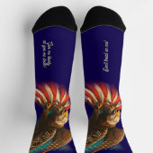 Vintage Americana Socken (Oben)