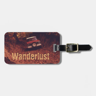 Vintage-Americana-Wanderlust Gepäckanhänger