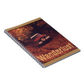 Vintage-Americana-Wanderlust Notizblock (Rechte Seite)