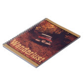 Vintage-Americana-Wanderlust Notizblock (Linke Seite)