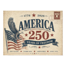 Vintage Amerika 250 Jahre Freiheit