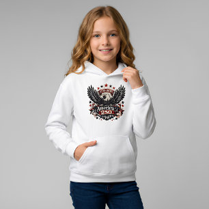 Vintage Amerika 250 Weißkopfseeadler 1776-2026 Pat Hoodie