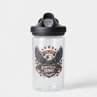 Vintage Amerika 250 Weißkopfseeadler 1776-2026 Pat Trinkflasche
