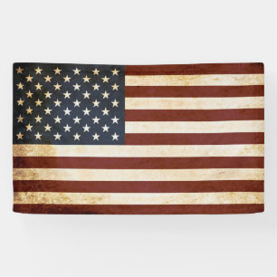 Vintage-Amerika-Flaggenbanner Banner