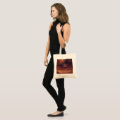 Vintage-Amerika-Wanderlust Tragetasche (Vorderseite (Model))