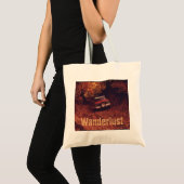 Vintage-Amerika-Wanderlust Tragetasche (Vorderseite (Produkt))