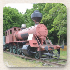 Vintage amerikanische Dampflokomotive Getränkeuntersetzer