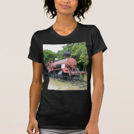 Vintage amerikanische Dampflokomotive T-Shirt
