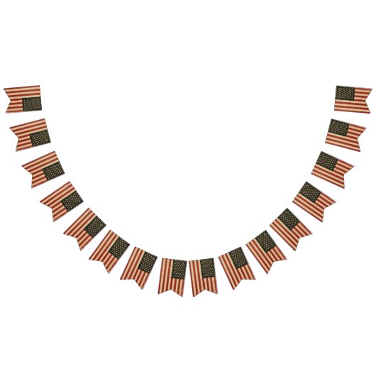 Vintage amerikanische Flagge (Alle)