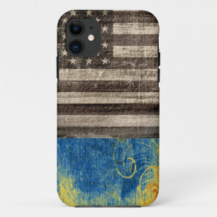 Vintage amerikanische Flagge 03 Case-Mate iPhone Hülle