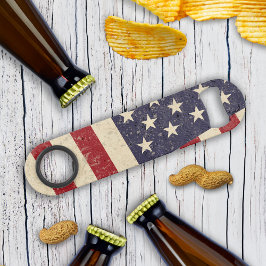 Vintage amerikanische Flagge 4. Juli GRILLEN verbl Speed Flaschenöffner