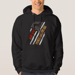 Vintage amerikanische Flagge American Woof Woof Fr Hoodie