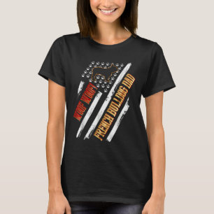 Vintage amerikanische Flagge American Woof Woof Fr T-Shirt