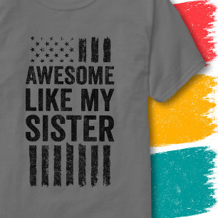 Vintage Amerikanische Flagge Awesome wie meine Sch T-Shirt