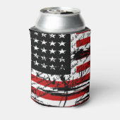 Vintage amerikanische Flagge Dosenkühler (Kanne Rückseite)