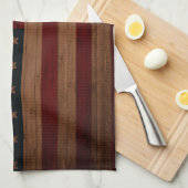 Vintage amerikanische Flagge Geschirrtuch (Viertel Falte)