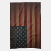 Vintage amerikanische Flagge Geschirrtuch (Vertikal)