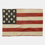 Vintage amerikanische Flagge Handtuch (Horizontal)