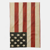 Vintage amerikanische Flagge Handtuch (Vertikal)