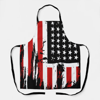 Vintage amerikanische Flagge Schürze