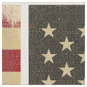 Vintage amerikanische Flagge Stoff (Nahaufnahme)