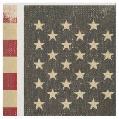 Vintage amerikanische Flagge Stoff (Muster)
