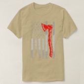 Vintage amerikanische Flagge T-Shirt (Design vorne)