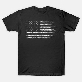 Vintage amerikanische Flagge T-Shirt