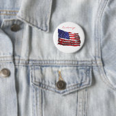 Vintage amerikanische Flagge Thunder_Cove Button (Beispiel)