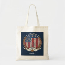 Vintage amerikanische Flagge von 1974