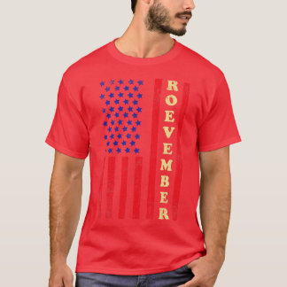 Vintage amerikanische Flagge von Roevember T-Shirt