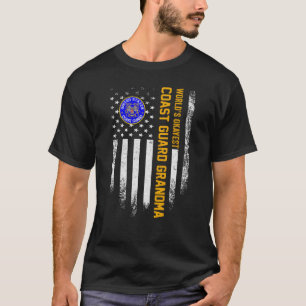 Vintage amerikanische Flagge World's Okayest US Co T-Shirt