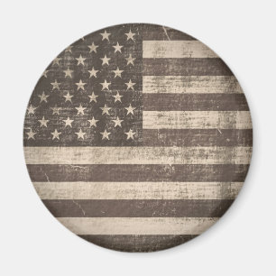 Vintage amerikanische Flaggenmagnete Magnet