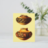 Vintage amerikanische Hopi Postkarte (Stehend Vorderseite)