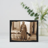 Vintage amerikanische Iron-Frau Postkarte (Stehend Vorderseite)