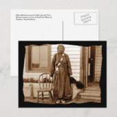 Vintage amerikanische Iron-Frau Postkarte (Vorne/Hinten)