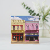 Vintage amerikanische Landschaft Feiertagskarte (Stehend Vorderseite)