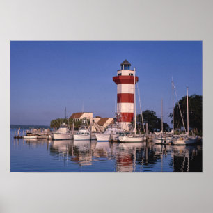 Vintage amerikanische Landschaft Poster