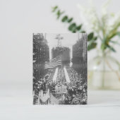 Vintage amerikanische Landschaft Postkarte (Stehend Vorderseite)