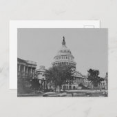 Vintage amerikanische Landschaft Postkarte (Vorne/Hinten)