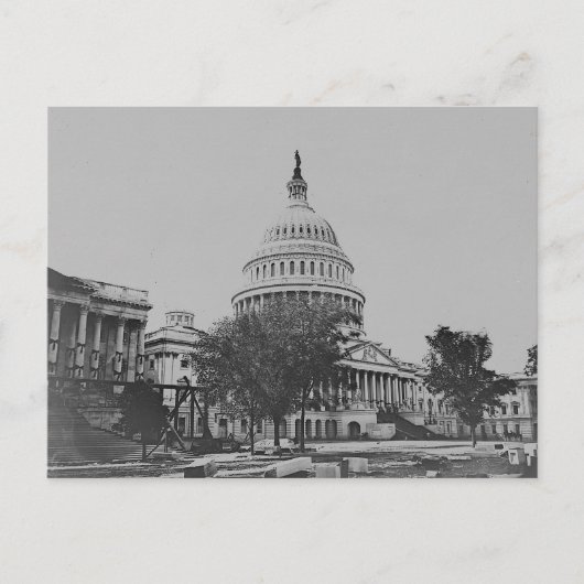 Vintage amerikanische Landschaft Postkarte (Vorderseite)