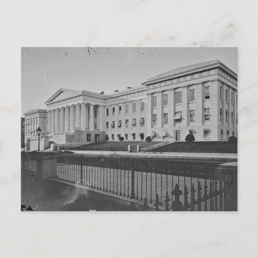 Vintage amerikanische Landschaft Postkarte (Vorderseite)